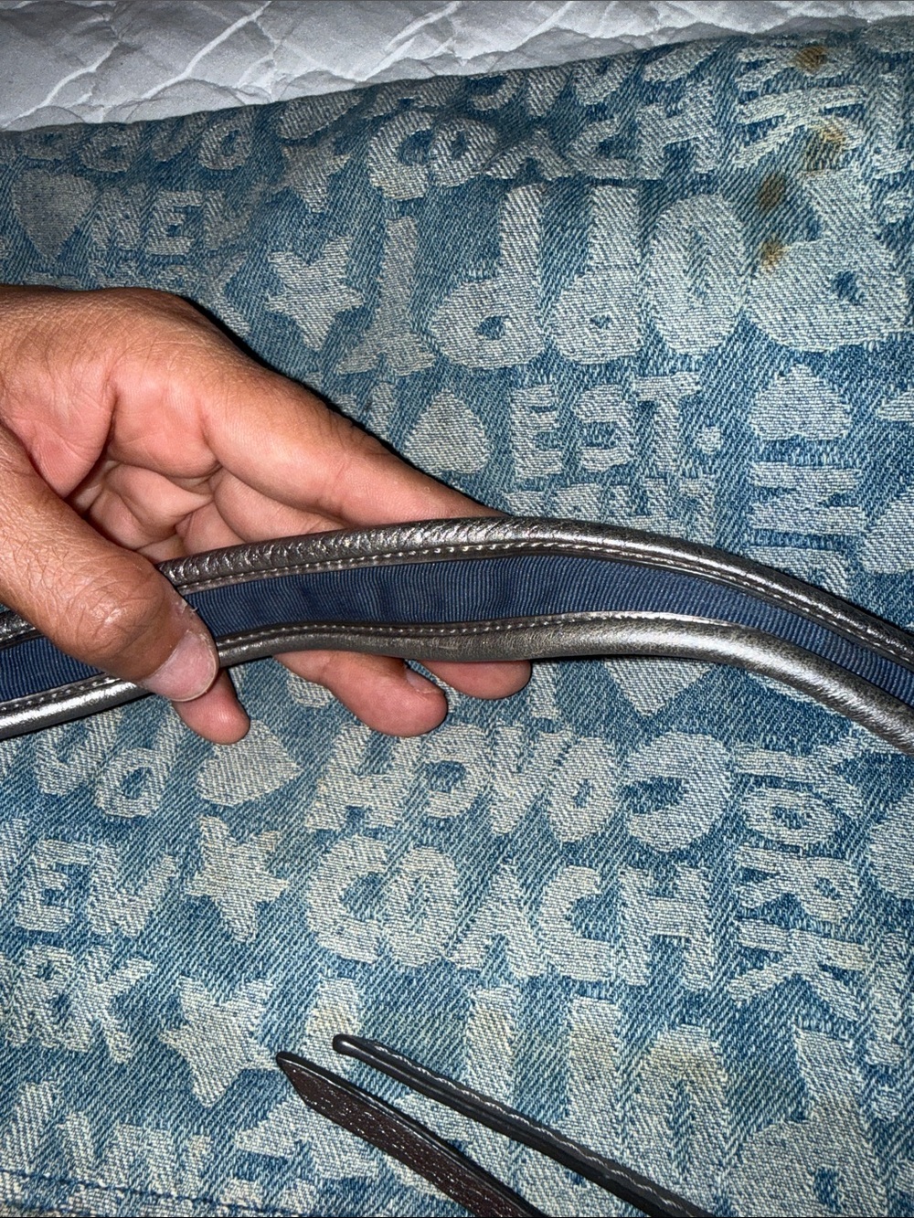 COACH POPPY DENIM EST. 1941 SHOULDER BAG - Picture 13 of 17